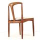 Set of 4 Johannes Andersen for Uldum Juliane chairs - fully restored