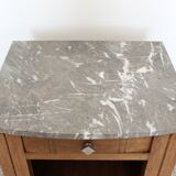 Marble bedside table