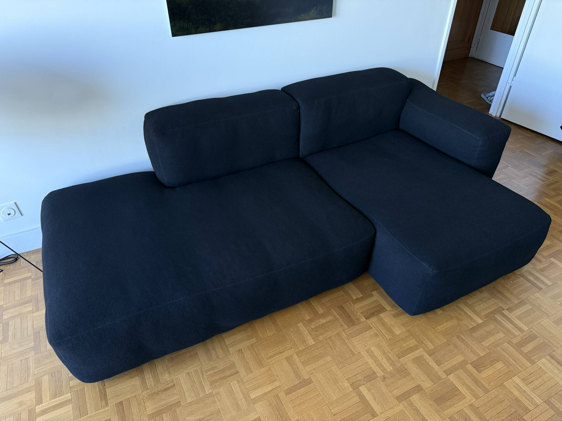 HAY Mags Soft Low Sofa Noir