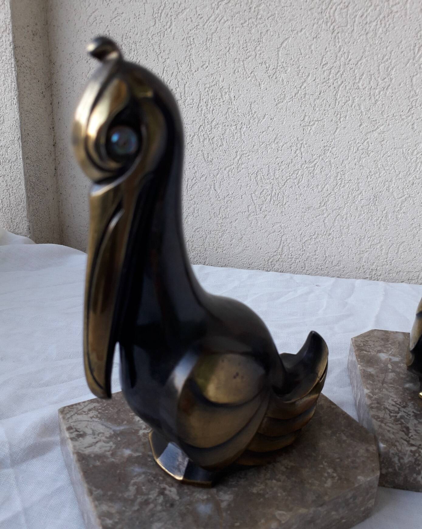 Pelican bookends Franjou