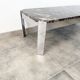 Table basse en marbre Breccia et chrome , circa  1970/80'