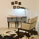 Cube armchair year 1960 fabric