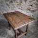 18th-century oak table / Small desk – Rustic French country table