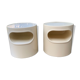 Pair of nightstands Giano Vano of Emma Gismondi for Artemide Schweinberger