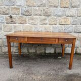 Cherry Wood Desk with three drawers