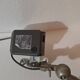 Old industrial articulated workshop lamp