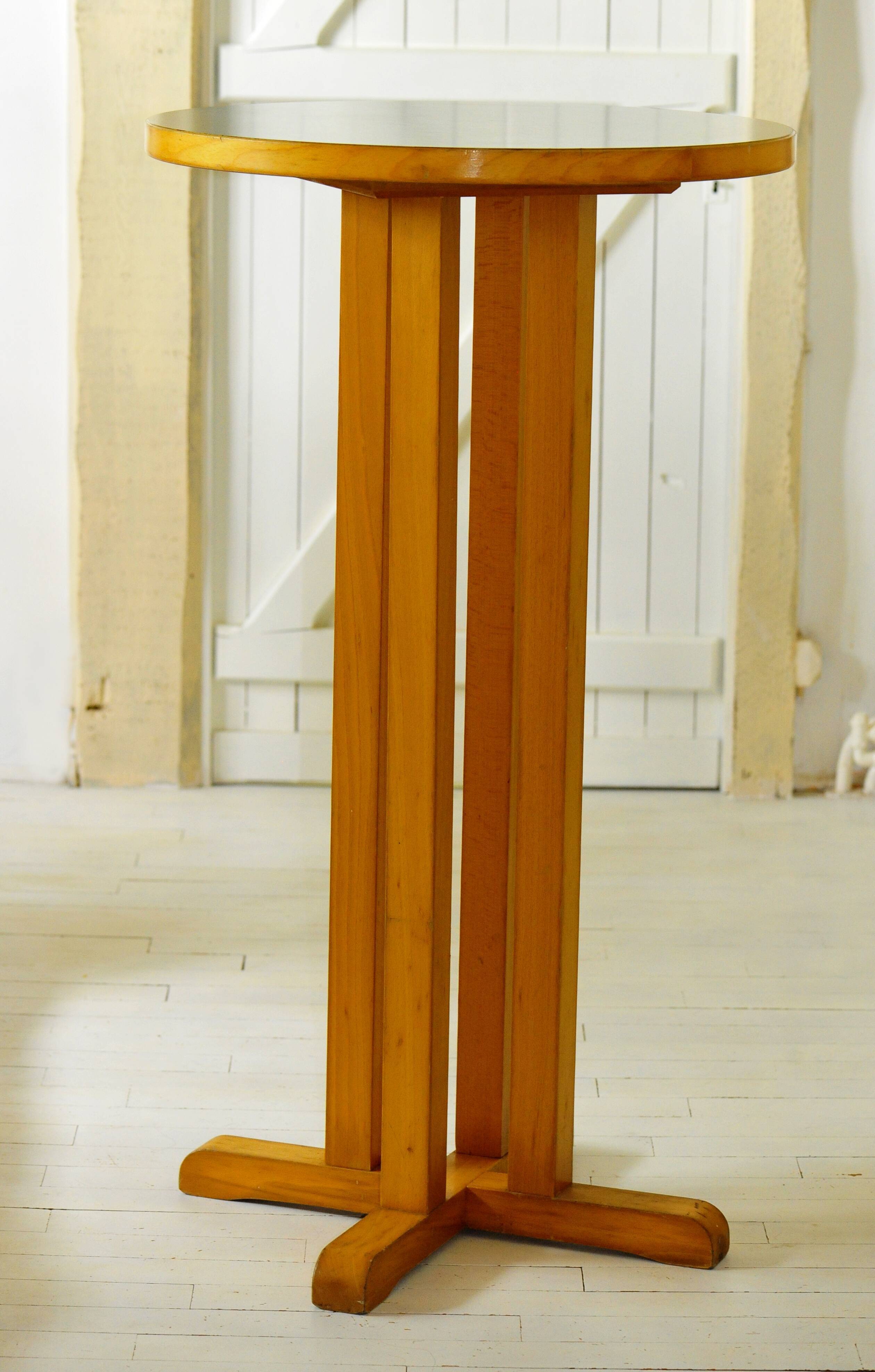 Baumann table high bistrot set eats standing with its two stools