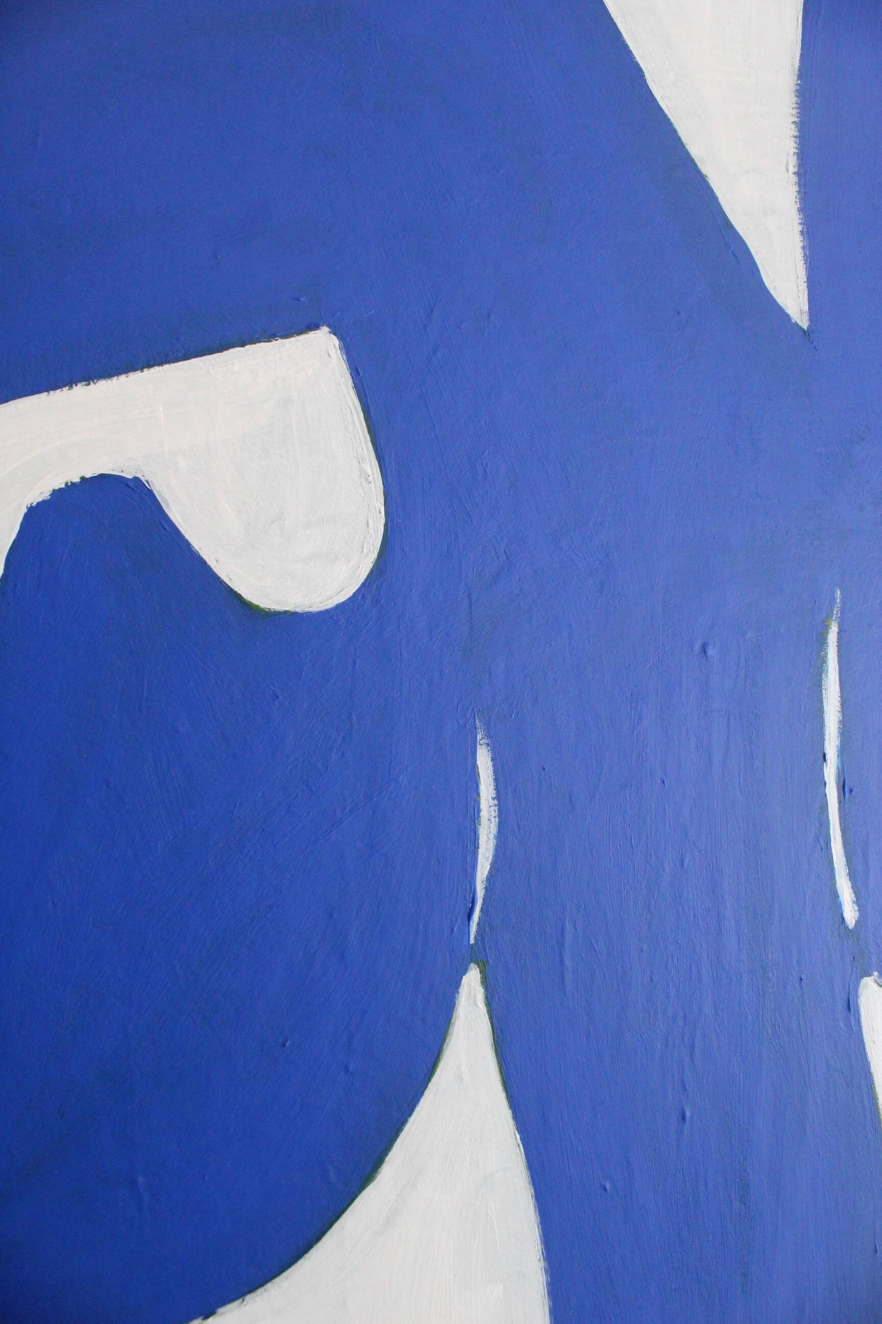 The blue man by Picasso 80x80cm