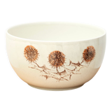 Salad bowl Sarreguemines Les Chardons, 70s