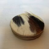 Six cow coasters