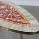Artist mosaic table K. Theessen coffee table vintage