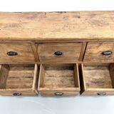 Six-drawer workshop cabinet