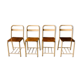 Lot of 4 boarding chairs/bedsides