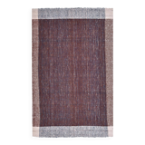 Terracota kilim rug 190x290 cm , Terracota wool Kilim Tapi.