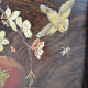 Japanese pedestal table in carved wood and lacquered panels, France, circa 1880