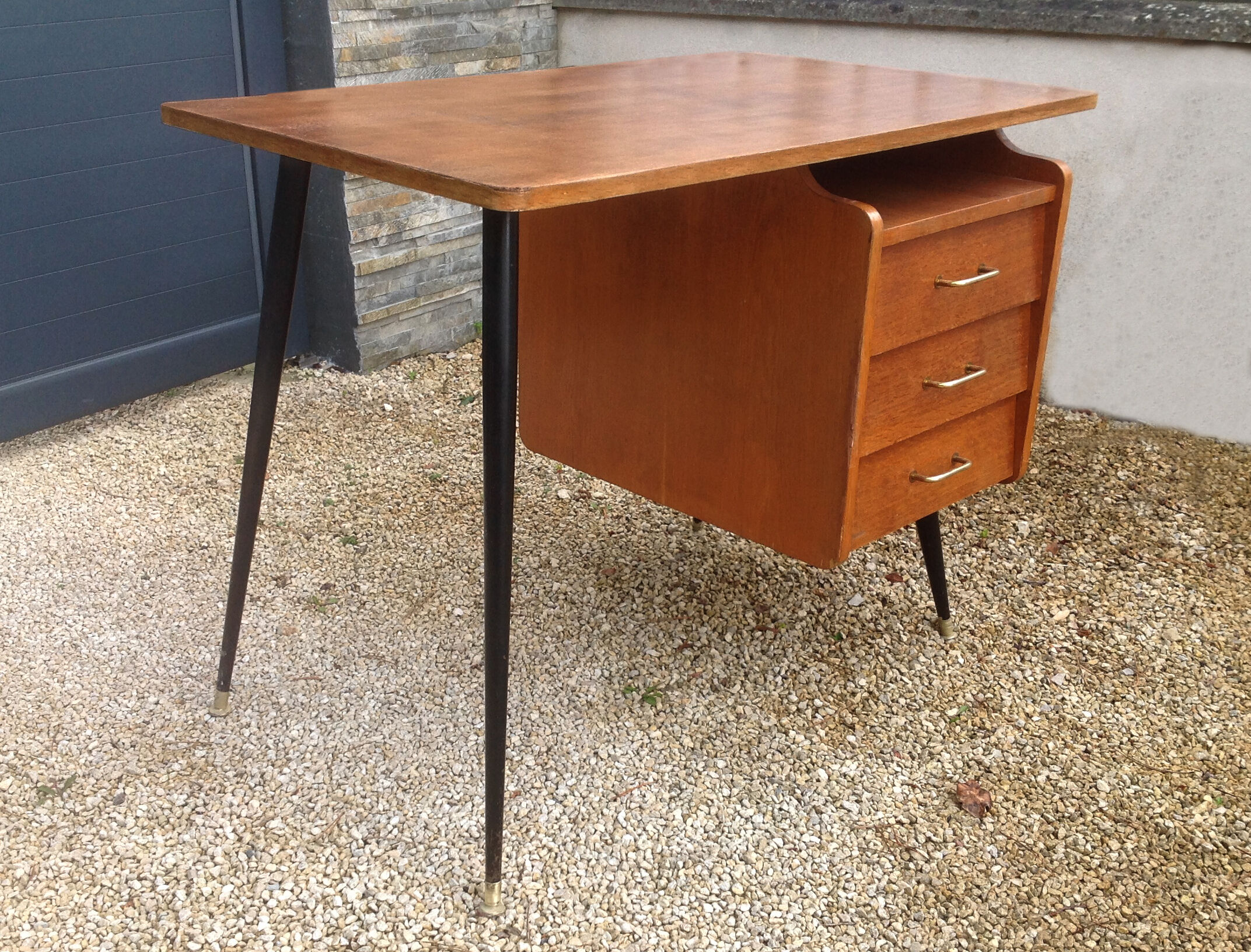 Vintage feet compass desk