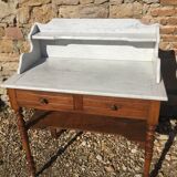 Hairdresser Louis Philippe white marble