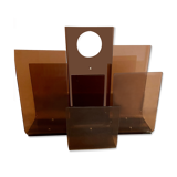 Plexiglass magazine door