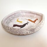 Empty pocket in ceramic rock motifs 60s