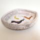 Empty pocket in ceramic rock motifs 60s
