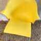 Yellow chair "blablabla" by Marc Maran for Parri A.&CO, end XXth