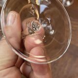 Series 12 Sèvres crystal water glasses - Arpèges model