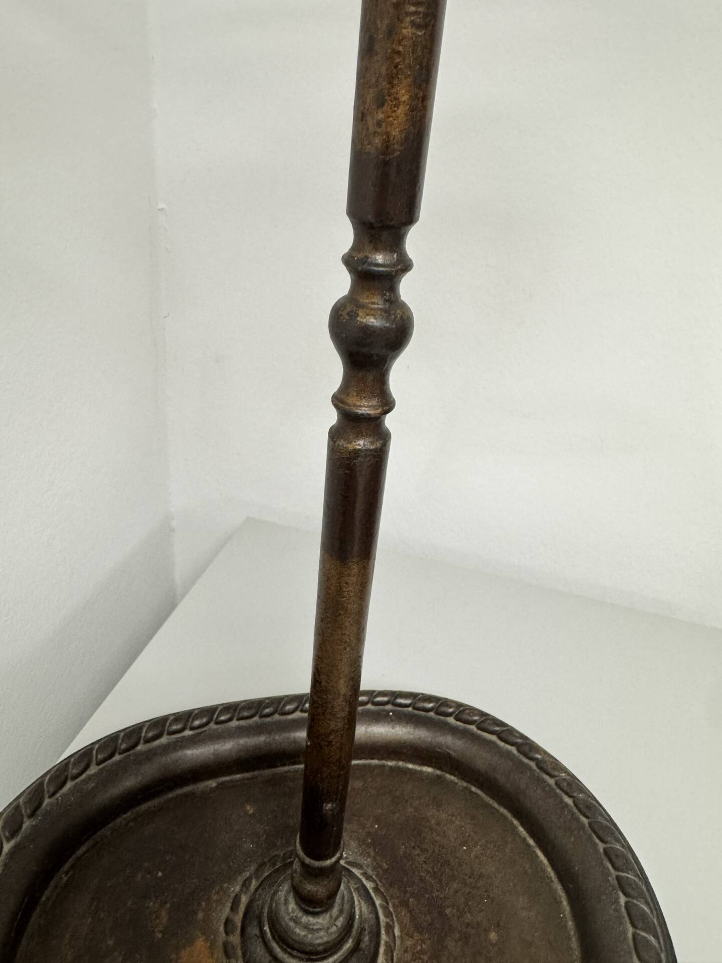 Umbrella stand, cast iron cane holder from the 19th century / Napoleon III style