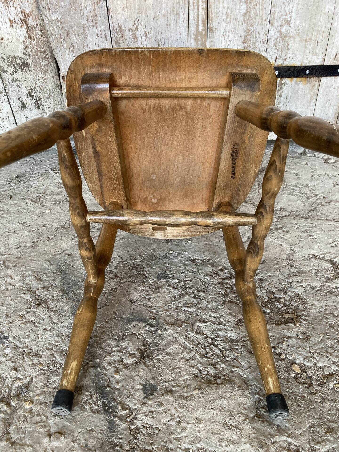 Vintage BAUMANN Bistro Chair Model Tacoma Florida Wood #E0