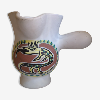 Ceramic pitcher from the 1950s by Capron