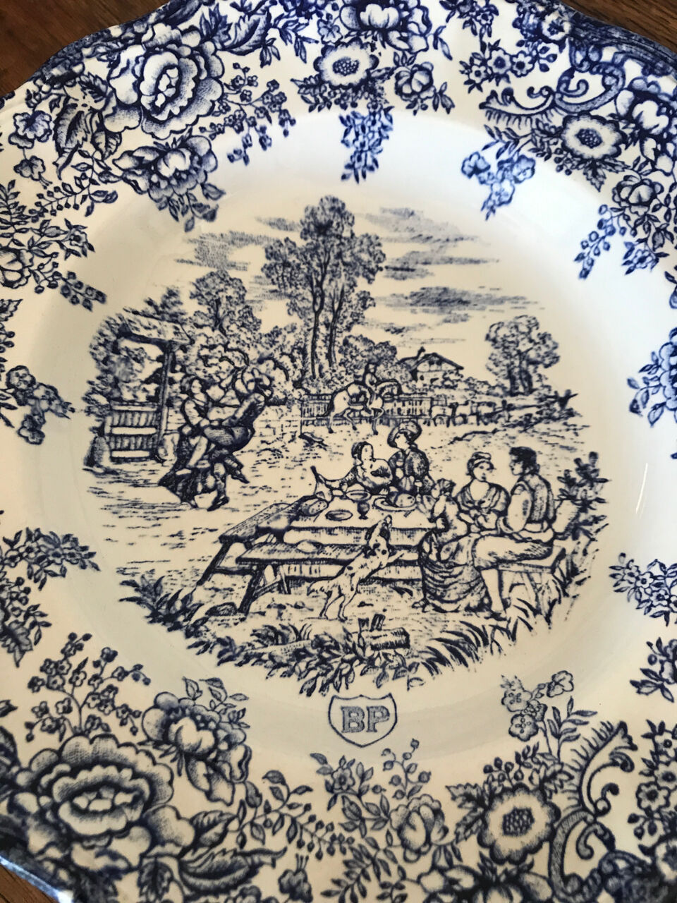 2 BP advertising plates