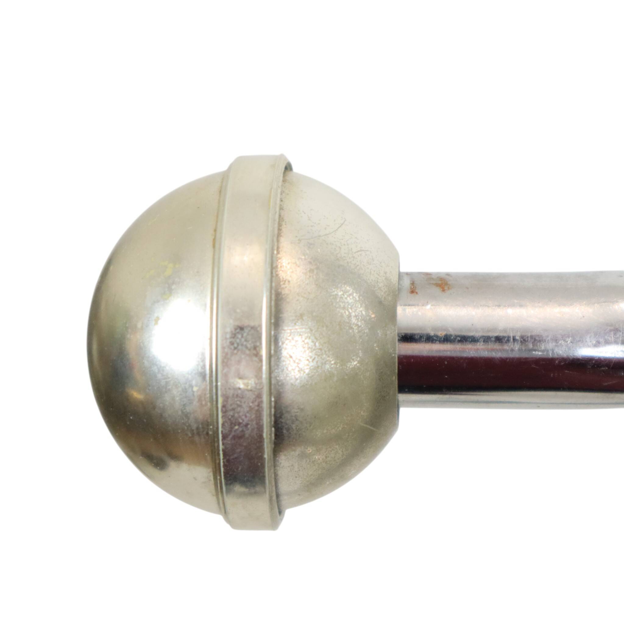 Vintage Standing Coat Rack Chrome Marble Space Age 166cm