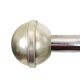 Vintage Standing Coat Rack Chrome Marble Space Age 166cm