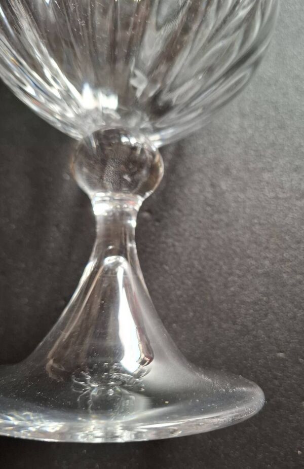 Coupe signée en cristal de Daum