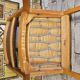 Fauteuil de bureau LÜBKE 1970 vintage