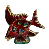 Lampe poisson barbotine Vallauris XXL