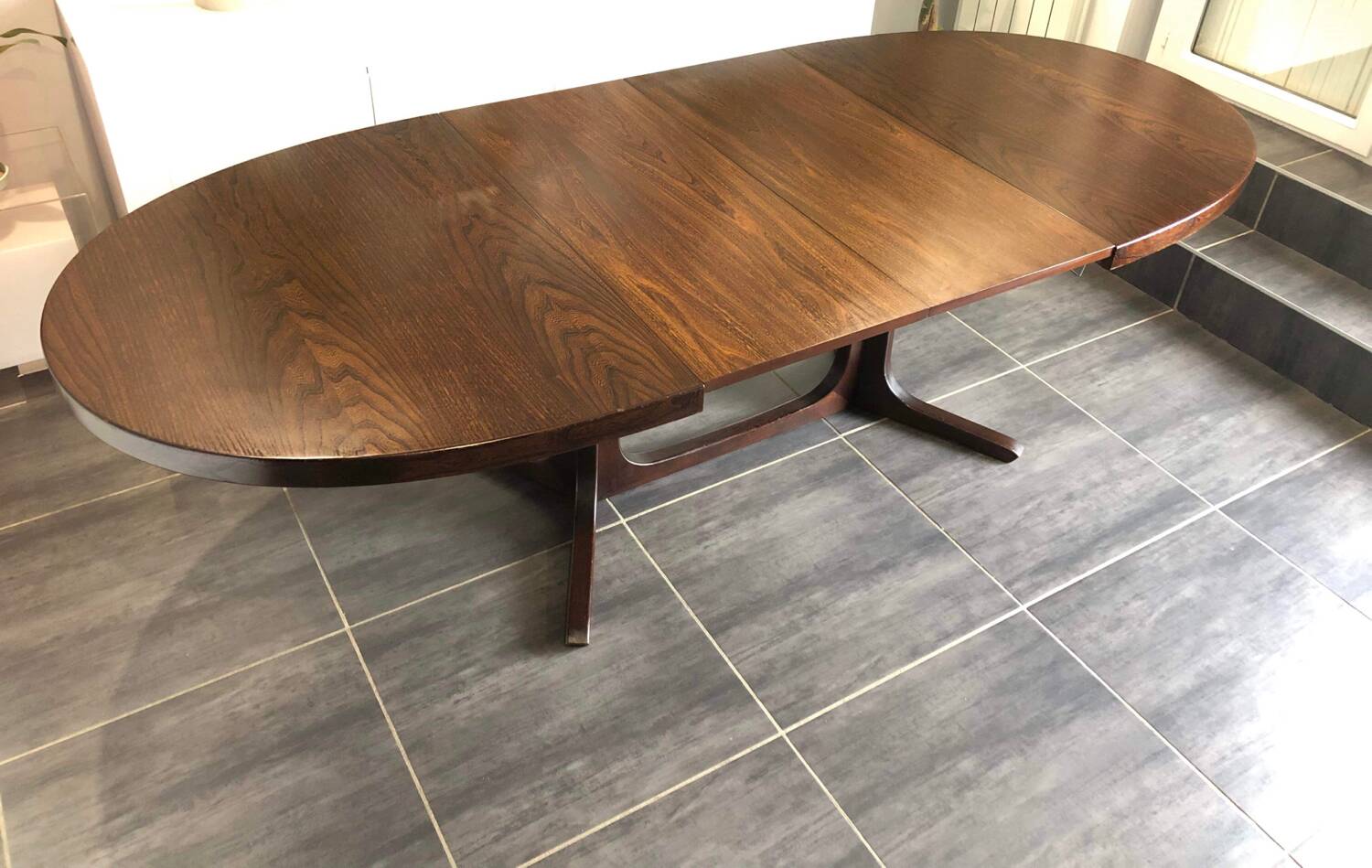 Vintage Baumann extendable table 1970s