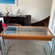 Desk glass structure