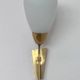 Mid Century Brass and Glass Wall Light/lamp by Kamenicky Senov - around 1970s