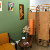Rattan screen