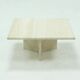 Italian modern travertine coffee table 1970