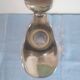 Decanter in pewter and crystal