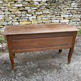 Chest , old 18th century oak