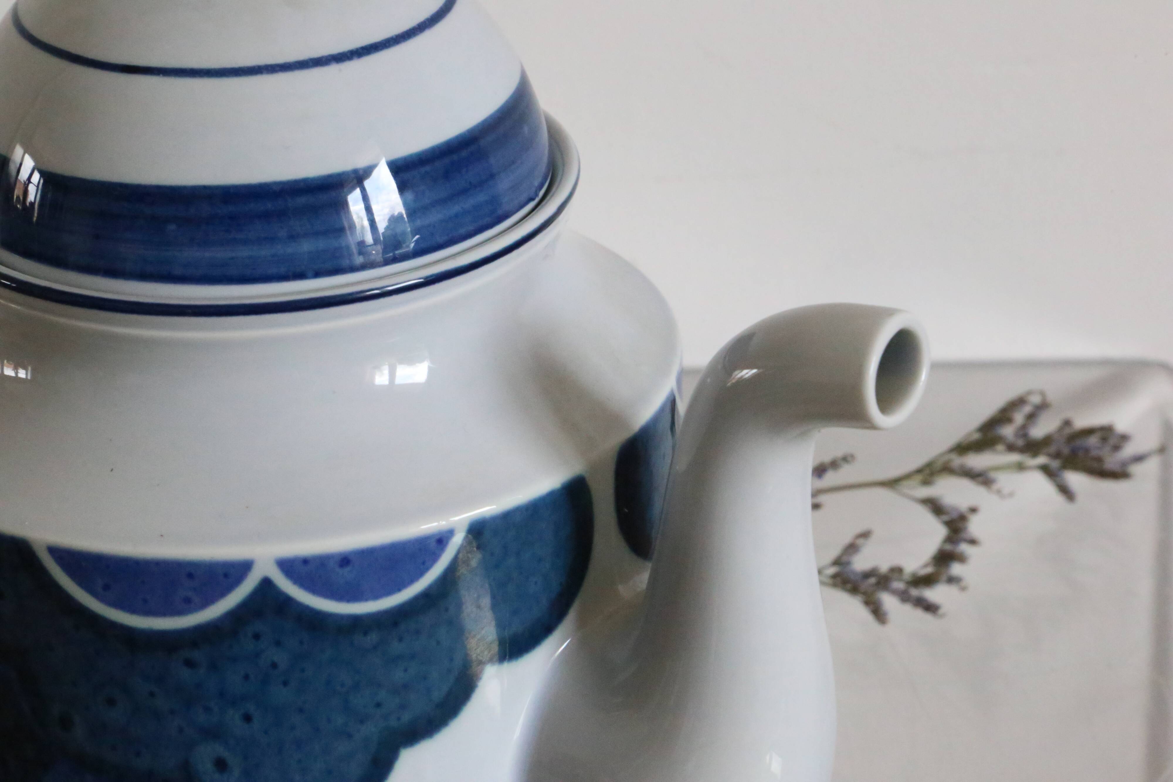 Villeroy and Boch teapot, Cloud model, vintage
