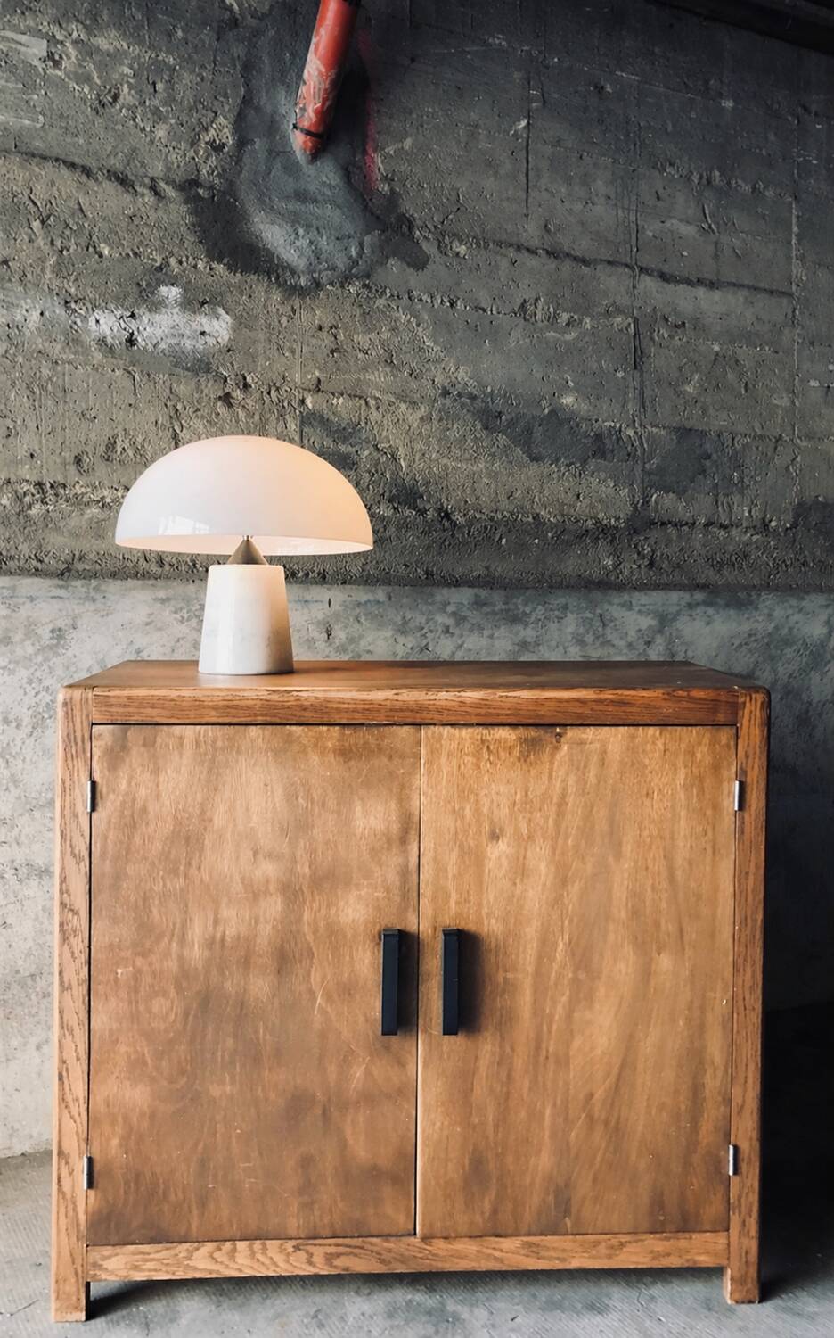 Buffet or antique workbench from around 1950.
