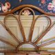Rattan headboard