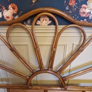 Rattan headboard