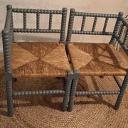 Pair of corner chairs
