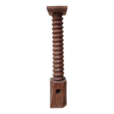 Saddle screw press