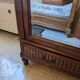 Henri II style wardrobe – late 19th century – carved pediment