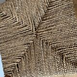 Rope and wood children's chair